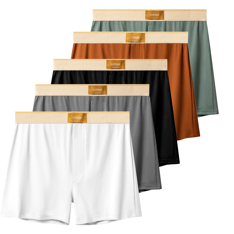 4 個男性矢印パンツ男性綿ボクサーショーツルーズミッドウエス - Boxer Brief Pack Cotton のレビューと価格
