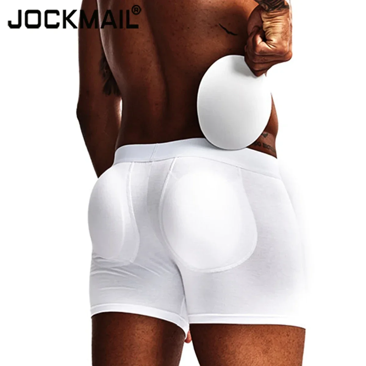 男性用の快適なコットンパンティー,臀部エンハンサー,取り外し - Boxer Brief Pack Cotton のレビューと価格